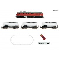 51340 Roco Startset z21 Digitaal Diesellocomotief BR 232 met goederentrein van de DB AG