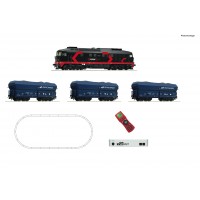 51342 Roco Startset z21 Digitaal Diesellocomotief BR 232 met goederentrein Cargounit PKP