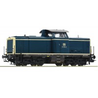 52538 Roco Diesellocomotief DB BR 212 053-3 Oceaanblauw Beige