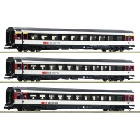 6200023 Roco 3-delige Set 2 „Bözberg Interregio“ SBB