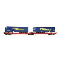 77385 Roco Doppeltaschen-Gelenkwagen T3000e LKW Walter DB AG