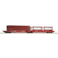 77400 Roco Doppeltaschen-Gelenkwagen T3000e DB AG