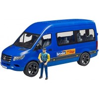 02681 Bruder Mercedes-Benz taxibus met figuur 1:16