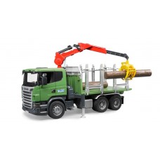 03524 Bruder SCANIA Houttransporter met boomstammen 1:16