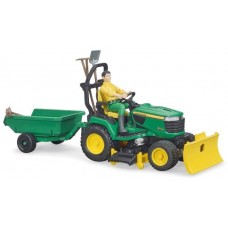 62104 Bruder John Deere Grasmaaier 1:16