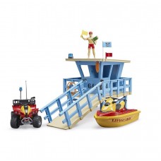 62780 Bruder Reddingsstation met quad en jetski 1:16