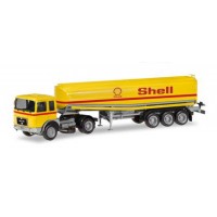 309271 Herpa MAN F8 Benzintank Sz. Shell (NL) 1:87