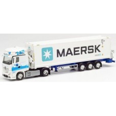 313384 Herpa Mercedes Benz Actros G. S.Sz. GDH / Maersk 1:87