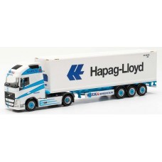 314848 Herpa Volvo FH Gl. XL C.Sz. Wiek / Hapag Lloyd 1:87