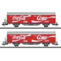 48344 Marklin Set schuifwandwagens Hbils-vy Coca-Cola