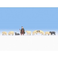 18210 Noch Herder en schapen