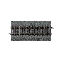 42512 Roco Line met bedding Rechte rail 1/2, 115mm