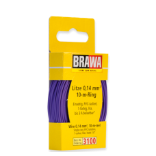 3100 Brawa draad Paars 0,14 MM² 10 meter