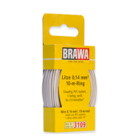 3109 Brawa draad Wit 0,14 MM² 10 meter
