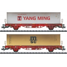 24139 Trix Container-Draagwagen-Set Lgs 580