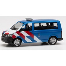 941891 Herpa VW T6 Marechausse nieuwe striping (NL) 1:87