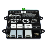 DR4088RB CS Digikeijs 16 kanaals R-BUS™ terugmelder geschikt voor het ROCO™ systeem met R-BUS aansluiting