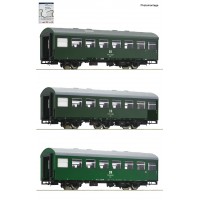74071 Roco 3-delige set Rekowagen DR, set 2