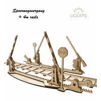 70014 Ugears Spoorwegovergang + 4m rails