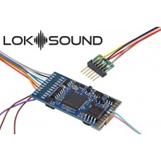 58416 ESU LokSound 5 DCC/MM/SX/M4 6-pin NEM651 met luidspreker 11x15mm LEEG