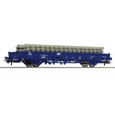 67583 Roco Railpro rongenwagen met rails