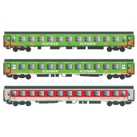 55241 ACME 3-delige set personenrijtuigen type Bom en Bomdz Flixtrain