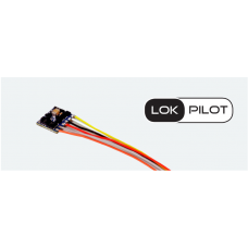 59120 ESU LokPilot 5 FX micro functie decoder DCC, 8-pin NEM652