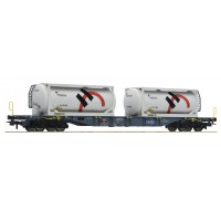 76943 Roco SBB Containerdraagwagen HOLCIM - nieuw bedrijfsnummer 2020