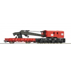 56240 Roco Kraanwagen met bijwagen DB