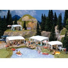 130503 Faller Camping Caravan set