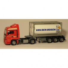 1826 Herpa Exclusief MAN TGS E6 20ft. Con. Van den Bosch (NL) 1:87