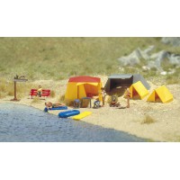 6026 Busch Tenten Assortiment set H0