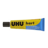 Lijm UHU hart transparant tube 33ml