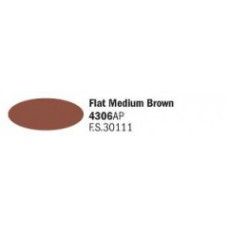 4306 Flat Medium Brown