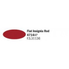 4714 Flat Insignia Red