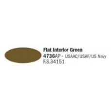 4736 Flat Interior Green