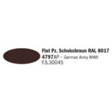 4797 Flat Panzer Schokobraun RAL 8017