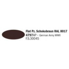 4797 Flat Panzer Schokobraun RAL 8017