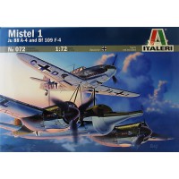 072 Italeri Vliegtuig Mistel 1  Ju 88 A-4  & BF 109 F-4