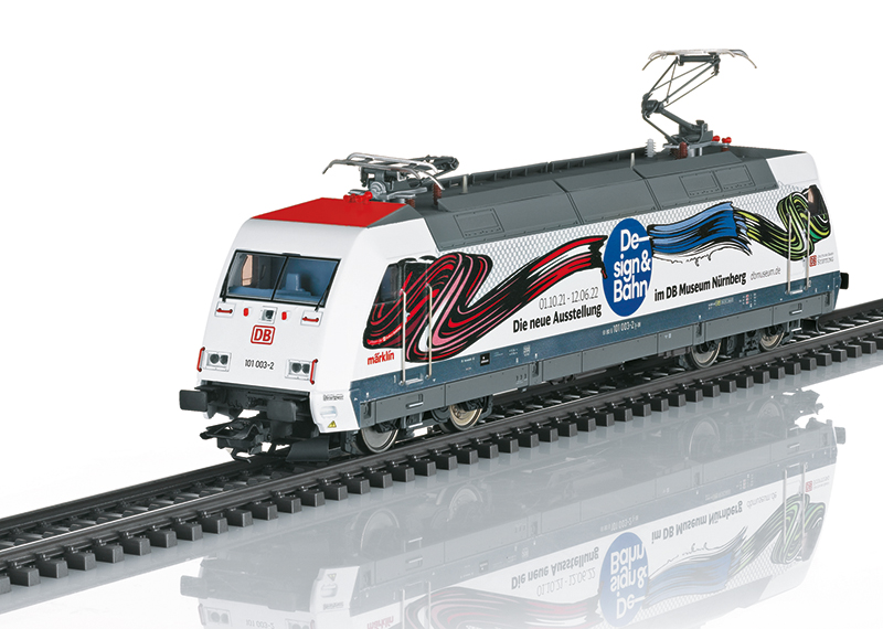 perspectief troosten 鍔 39379 Marklin Elektrische locomotief 101 003-2 "Design & Bahn" MFX+ & Sound