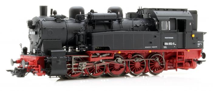 31102 ESU Stoomlocomotief Serie 94 - 094 652-5 DB T16 zwart Ep IV LokSound en rookgenerator, rangeerkoppeling DC/AC