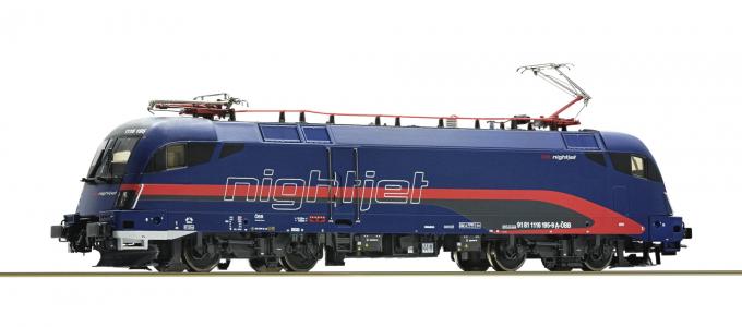 70495 Roco E-lok Taurus 1116 195-9 „Nightjet“ ÖBB