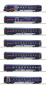5510004 Roco 7-delige set Nightjet ÖBB DCC met binnenverlichting