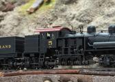 38700 Marklin US stoomlocomotief met aandrijving type Shay MFX & Sound