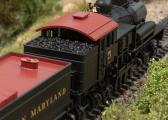 38700 Marklin US stoomlocomotief met aandrijving type Shay MFX & Sound
