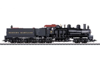 25700 Trix US stoomlocomotief met aandrijving type Shay DCC MFX & Sound