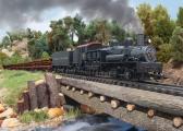 45600 Marklin Set platte wagens US Shay