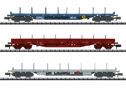 18723 Minitrix N Goederenwagenset Rnss AAE