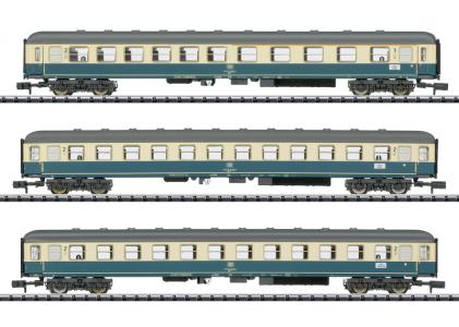 15639 Minitrix N Personenwagen-Set "Schnellzug"
