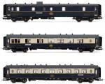 HR4390 Rivarossi 3-delige set “Edelweiss Pullman Express”, de CIWL met verlichting